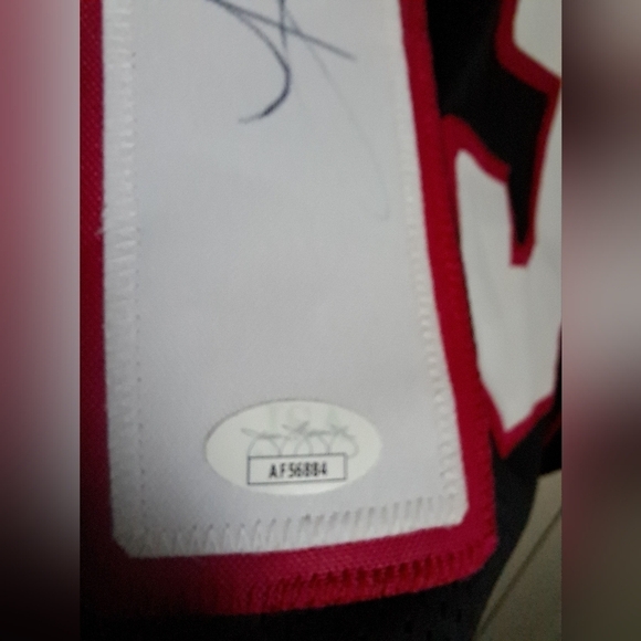 NFL KURT WARNER #13 autographed jersey Arizona cardinals BLUE  football XL - Picture 7 of 8